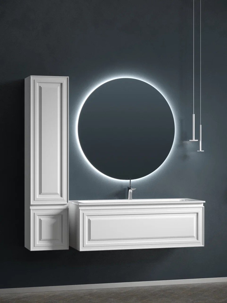 Тумба подвесная SANCOS Very 1195х445х406, c одним ящиком оснащенным доводчиками, Bianco , арт.VR120W