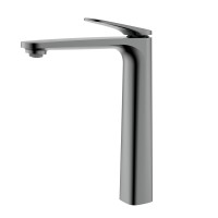 AQM6714GM Imola Смеситель для свободностоящей раковины , без донного клапана, Серый матовый