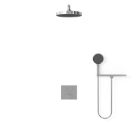 Душевой комплект VSFW-4I212RCH встраиваемый, двухрежимный, хром