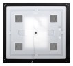 Зеркало BelBagno SPC-KRAFT-700-800-LED-TCH-WARM-NERO