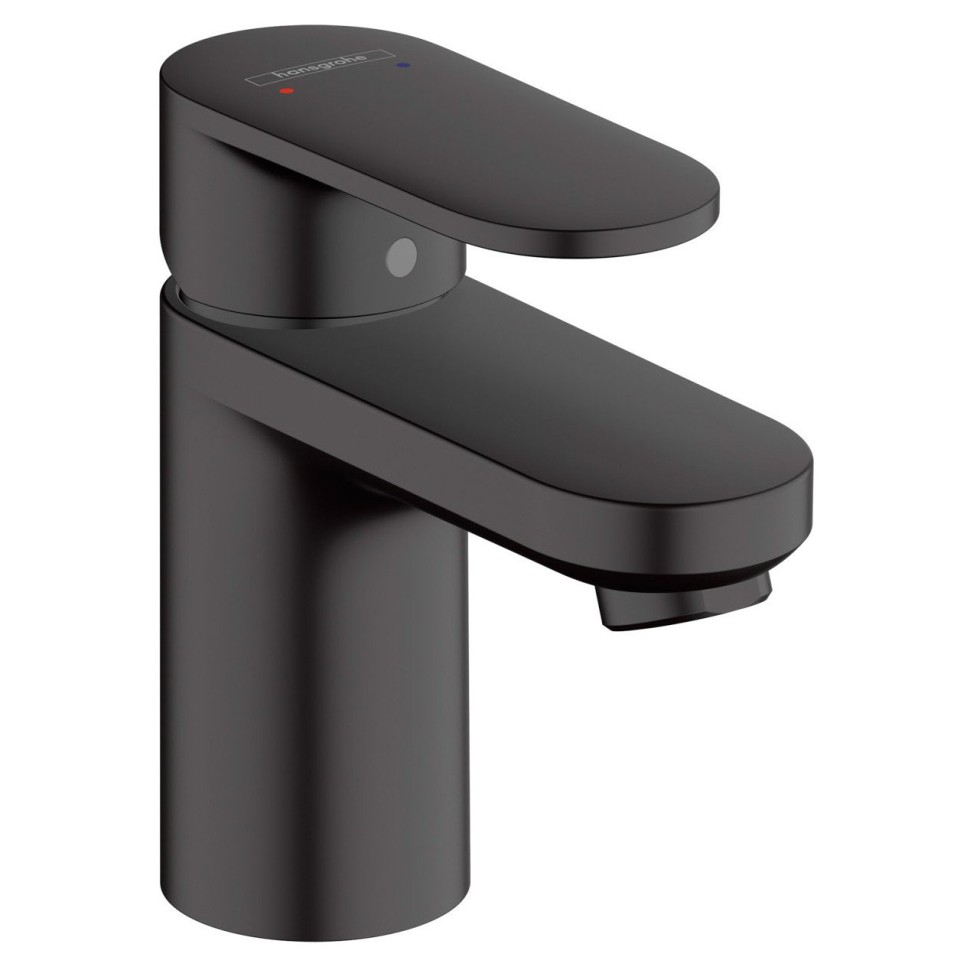 Смеситель для раковины Hansgrohe Vernis Blend 70 со сливным гарнитуром 71550670 черный