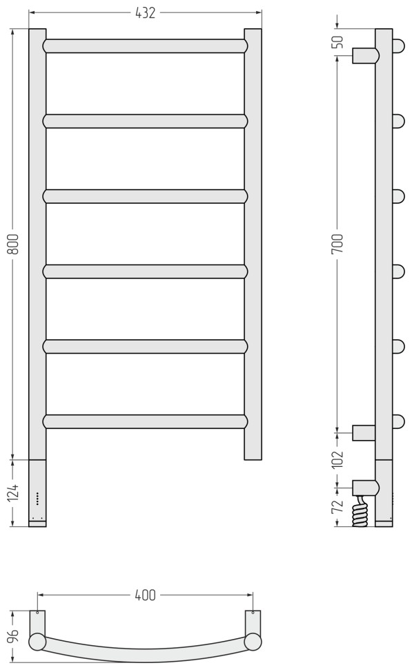 Галант 3.1 800х400 МЭМ левый