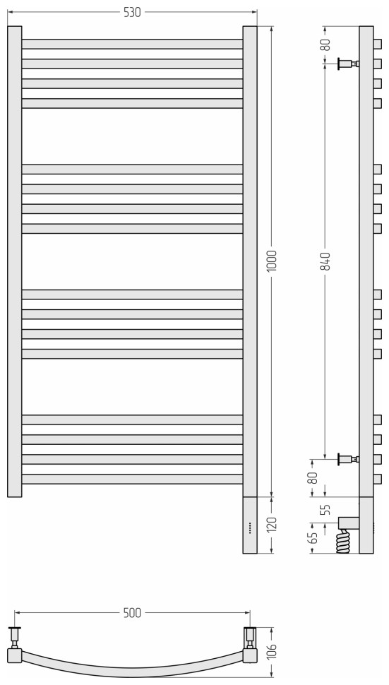 Аркус 3.0 1000х500 МЭМ правый