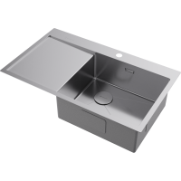 Кухонная мойка Omoikiri Akisame 86-R Side-IN нерж. сталь/нержавеющая сталь