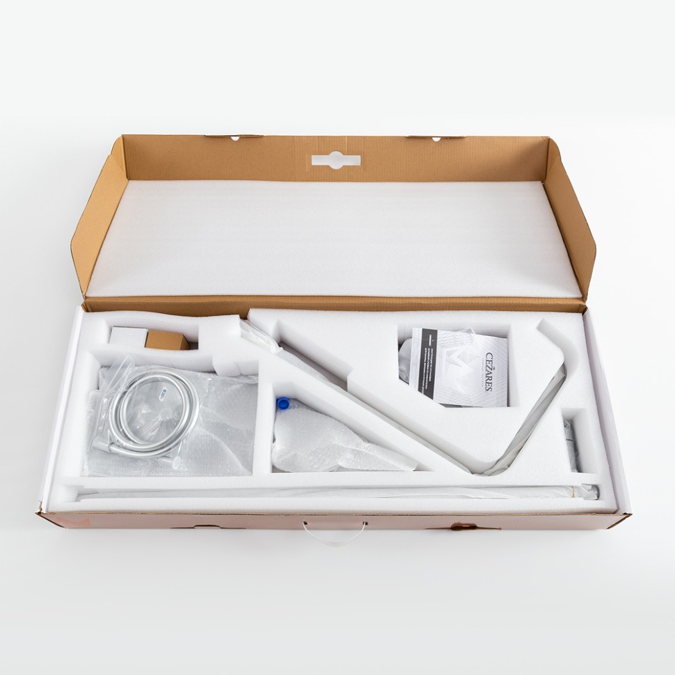 Душевая стойка со смесителем и изливом CEZARES LINER-CVD-01