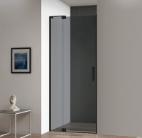 Душевая дверь в нишу CEZARES SLIDER-B-1-100/110-GRIGIO-NERO