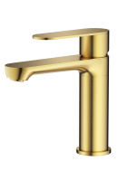 Смеситель Splenka для умывальника S222.10.03 Золотой сатин