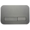 Кнопка смыва Veconi FLUSH V12, FLV12-GM, 240х162х7, пластик, оружейная сталь матовая