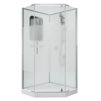 Душевая кабина Grossman Classic GR170D (100х100х205) дверь распашная,4 места