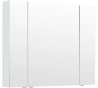 Зеркальный шкаф Aquanet Алвита New 100 Белый матовый