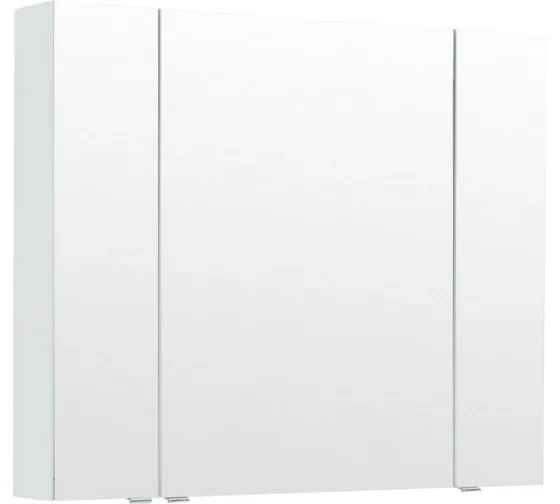 Зеркальный шкаф Aquanet Алвита New 100 Белый матовый