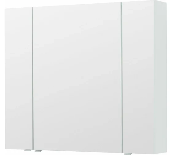 Зеркальный шкаф Aquanet Алвита New 100 Белый матовый