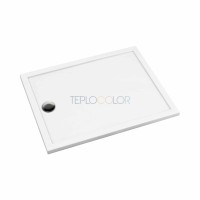 Акриловый душевой поддон, прямоугольный, 80x90 см