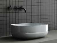 Умывальник чаша накладная овальная Element 460x350x155мм