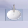 Умывальник чаша накладная овальная Element 502x363x145мм