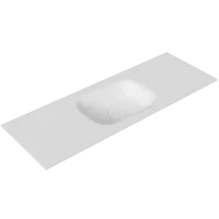 OVAL встраиваемая чаша овал 1200*490*100 (чаша 500*350)
