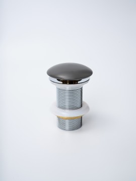 Донный клапан Gid без перелива Dgm100 74408K темно-серый матовый 7x7x10