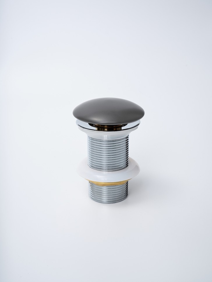 Донный клапан Gid без перелива Dgm100 74408K темно-серый матовый 7x7x10