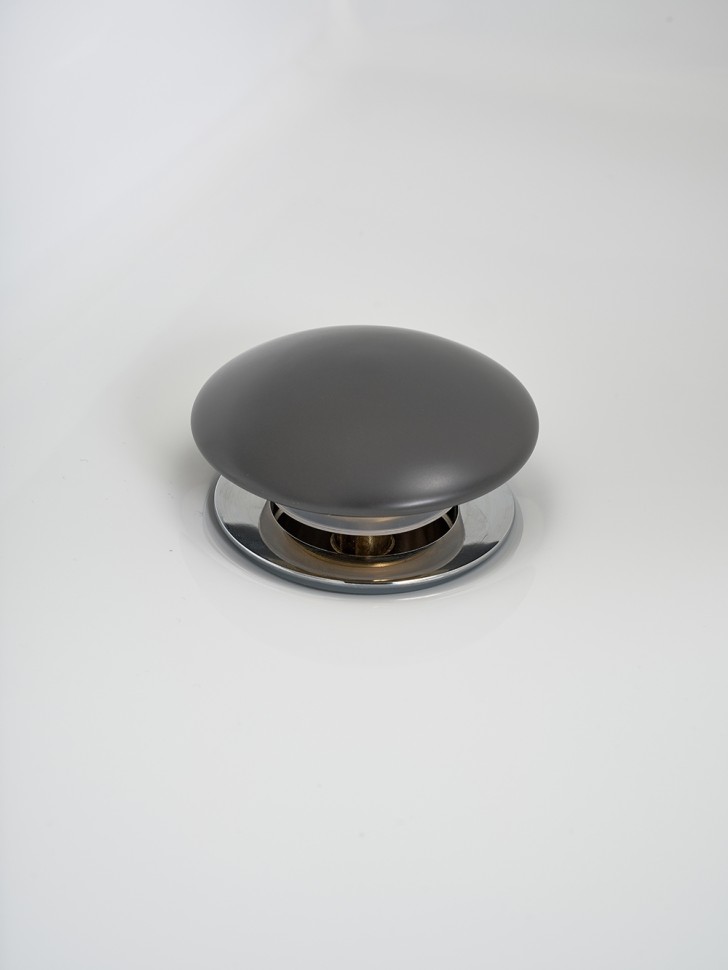 Донный клапан Gid без перелива Dgm100 74408K темно-серый матовый 7x7x10