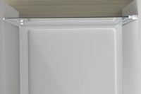 Душевая дверь Alpha VDP-3AL900MT , хром, стекло текстурное