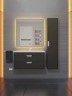 Тумба под раковину для ванной подвесная Uperwood Modul 75х44,4х55 см, чернаяатовая