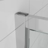 Душевая дверь Veconi Ottimo P30 CH, 800x1900, хром, стекло матовое