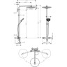 Душевая система Hansgrohe Raindance Select S хром, белый (27133400)