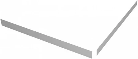 Экран плоский из искусственного мрамора CEZARES TRAY-S-A-90-SCR-W