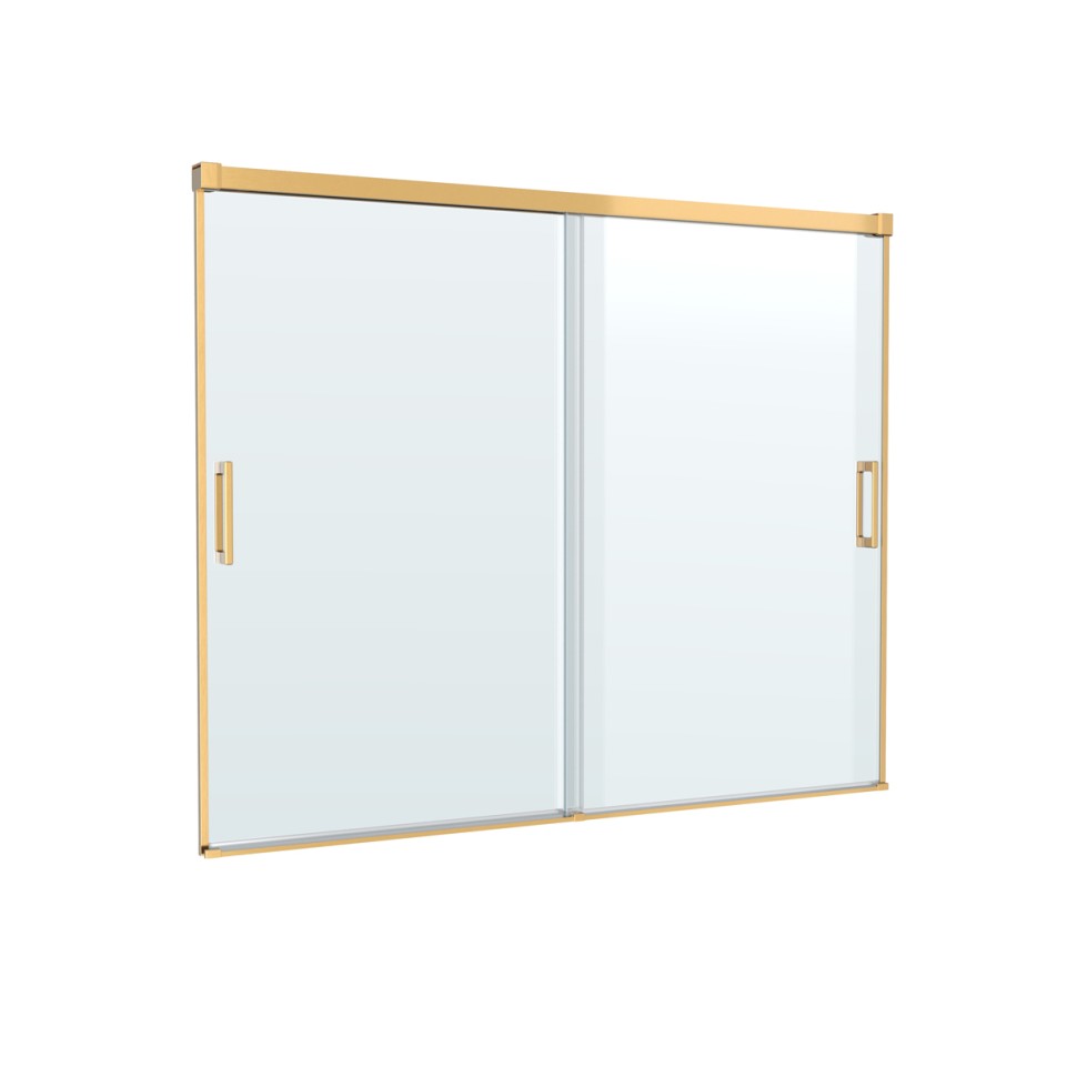 Душевая шторка на ванну CEZARES TANDEM-SOFT-VF-2-180/145-C-BORO-IV