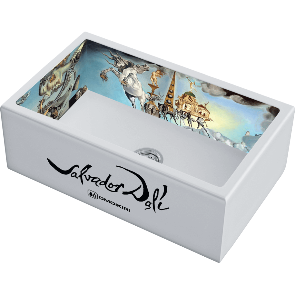 Кухонная мойка Omoikiri Mikura 76-Dali Natceramic/белый