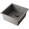 Кухонная мойка Omoikiri Yamakawa 45-U/I-GR Artceramic/leningrad grey