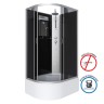 Душевая кабина Niagara Classic NG-2510-14RBKT (120х80х210) высокий поддон(40см),стекло тонированное,4 места