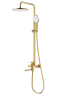 Душевая система Splenka для ванны и душа S222.24.03 Золотой сатин