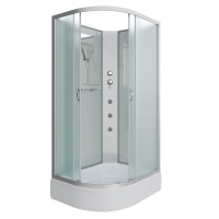 Душевая кабина Niagara Classic NG-33184-14RBKG (110х80х200) средний поддон(26см),стекло матовое,4 места