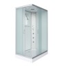Душевая кабина Niagara Classic NG-43185-14QG (110х80х215) низкий поддон(13см),стекло матовое,3 места