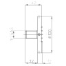 Боковая форсунка BOSSINI TONDO FLAT WALL I00175.073 Чёрный матовый