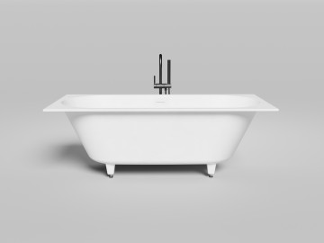 Ванна встраиваемая ORNELLA AXIS KIT 170x75 покраска по RAL полностью S-Sense Матовое