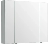 Зеркальный шкаф Aquanet Алвита New 100 Серый
