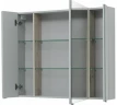 Зеркальный шкаф Aquanet Алвита New 100 Серый