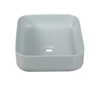 Раковина накладная MILLEAU Miel MU0084-MGBI (матовый голубая пудра)