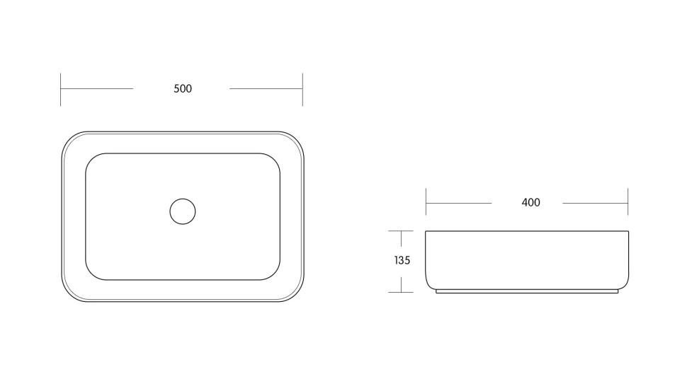 Раковина накладная MILLEAU Miel MU0084-MGBI (матовый голубая пудра)