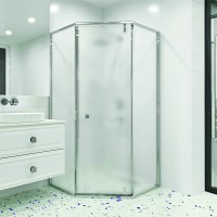Душевой уголок RGW HO-088 (Матовое-Сатинат, 900x900)
