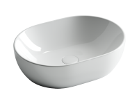 Умывальник чаша накладная овальная Element 480x350x140мм