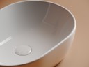 Умывальник чаша накладная овальная Element 480x350x140мм