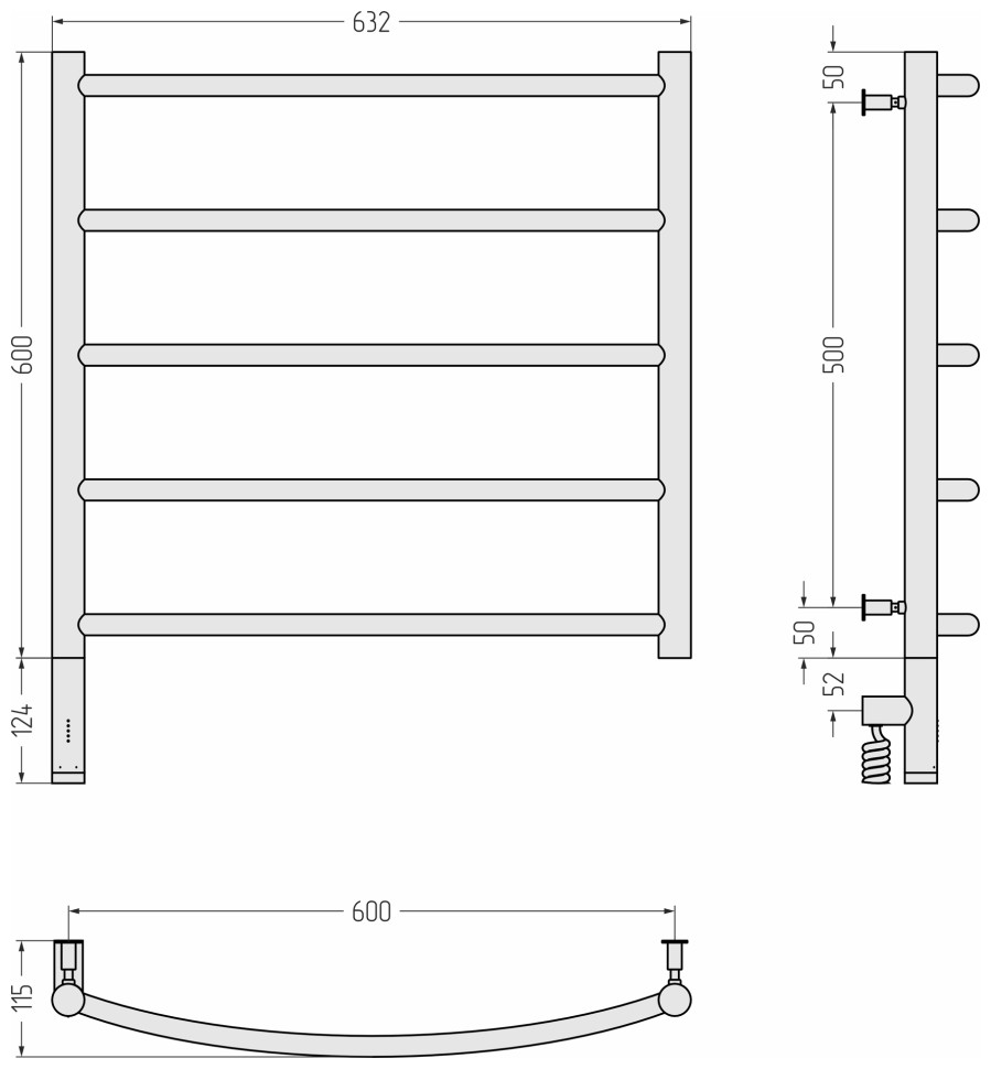 Галант 3.0 600х600 МЭМ левый