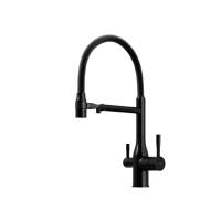 Смеситель для кухни SANCOS Garda с возможностью подключения фильтра для воды, цвет матовый черный, арт. SC4009MB