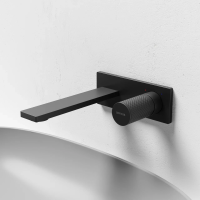 Смеситель для раковины SANCOS Nexus с внутренней частью, черный матовый, арт. SC9013MB