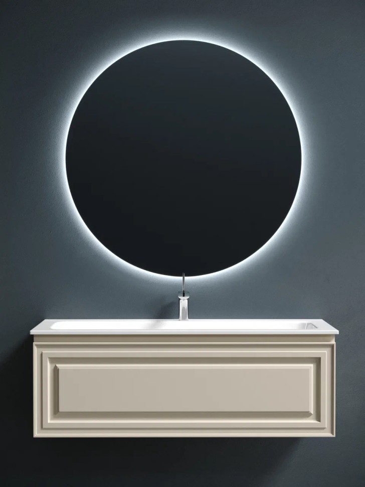 Тумба подвесная SANCOS Very 1195х445х406, c одним ящиком оснащенным доводчиками, Beige Soft , арт.VR120CE