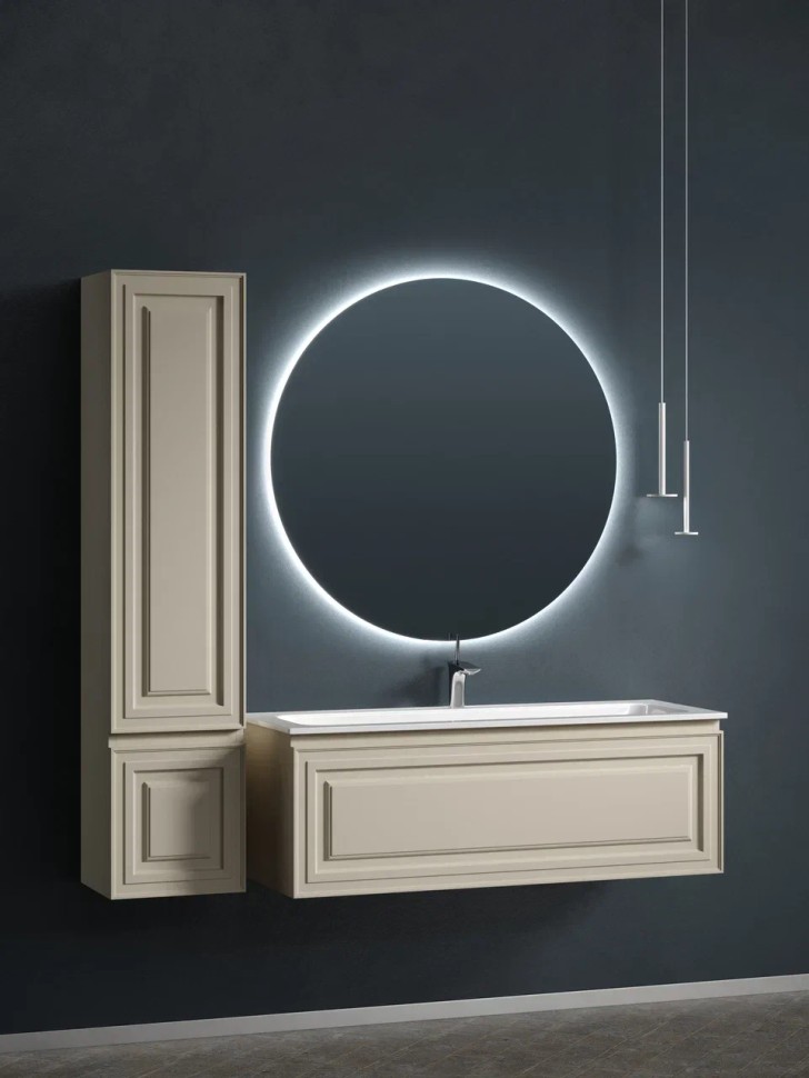 Тумба подвесная SANCOS Very 1195х445х406, c одним ящиком оснащенным доводчиками, Beige Soft , арт.VR120CE