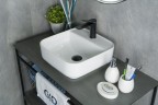 Раковина Gid N9044 51165 накладная белая 38.5x38.5x14
